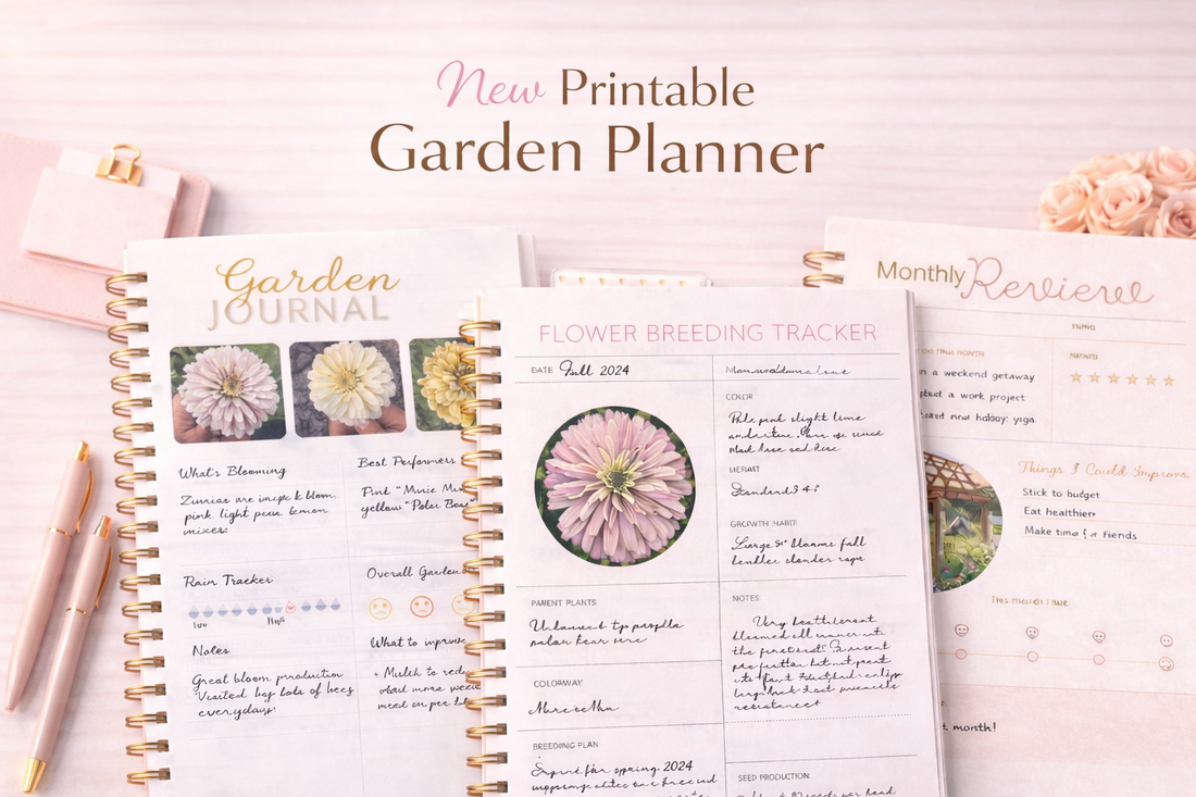 New Garden Planner Printables!