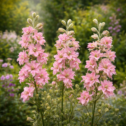 Light Pink Larkspur Cut Flower Seeds
